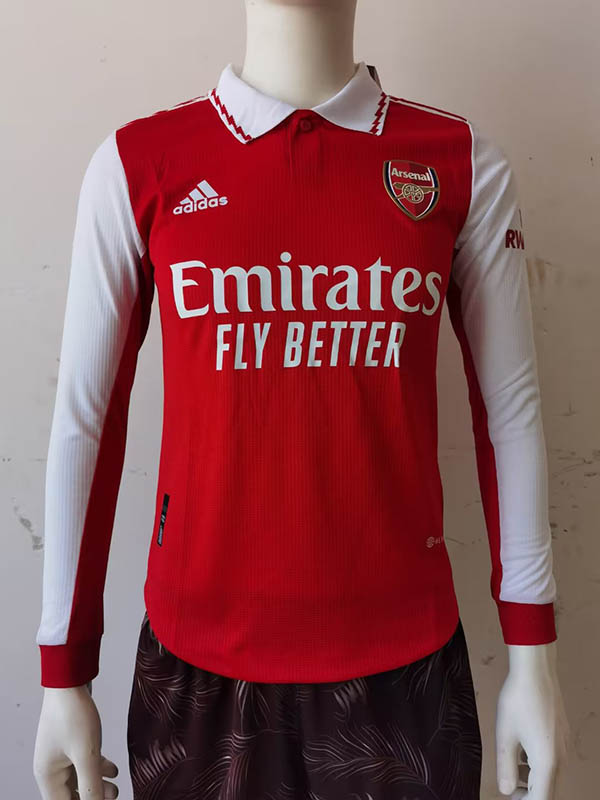 AAA Quality Arsenal 22/23 Home Long Soccer Jersey(Player)